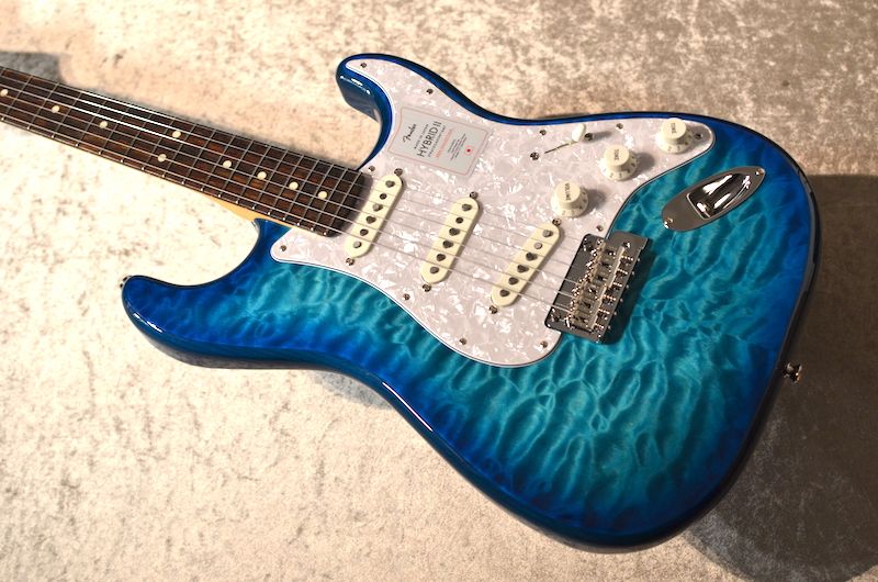 2024 Collection Made in Japan Hybrid II Stratocaster, Aquamarine